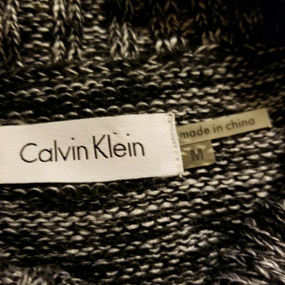 Calvin Klein Gray knit sweater dress - Picture 5 of 5